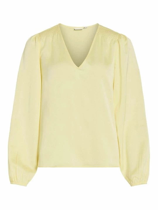 Foto van product Blouse Vila geel gemêleerd