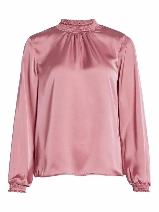 Foto van product Blouse Vila gemêleerd donkerroze
