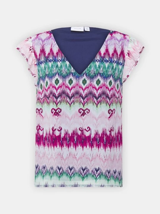 Foto van product Blouse Vila gemêleerd roze