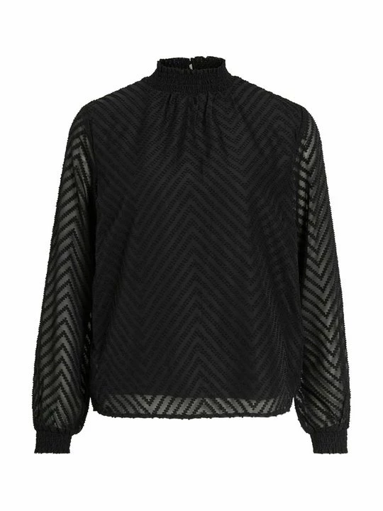 Foto van product Blouse Vila gemêleerd zwart
