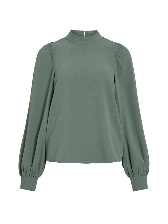 Foto van product Blouse Vila groen gemêleerd