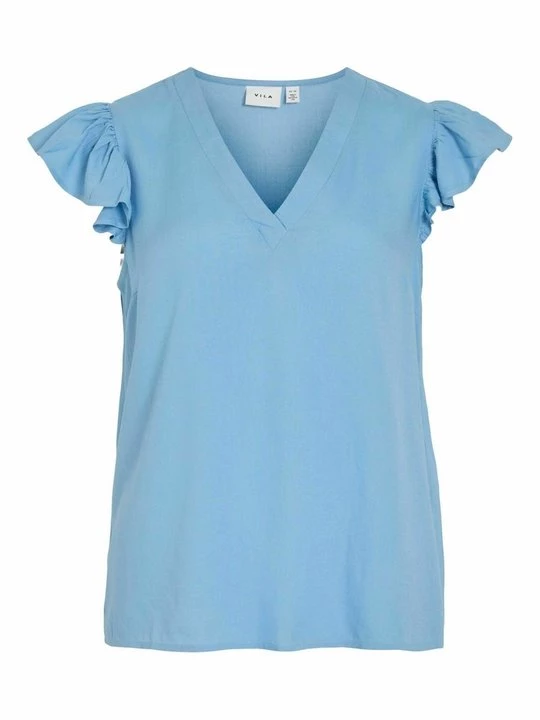 Foto van product Blouse Vila lichtblauw