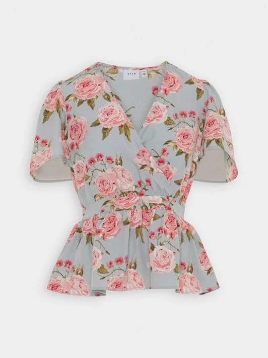 Foto van product Blouse Vila lichtblauw
