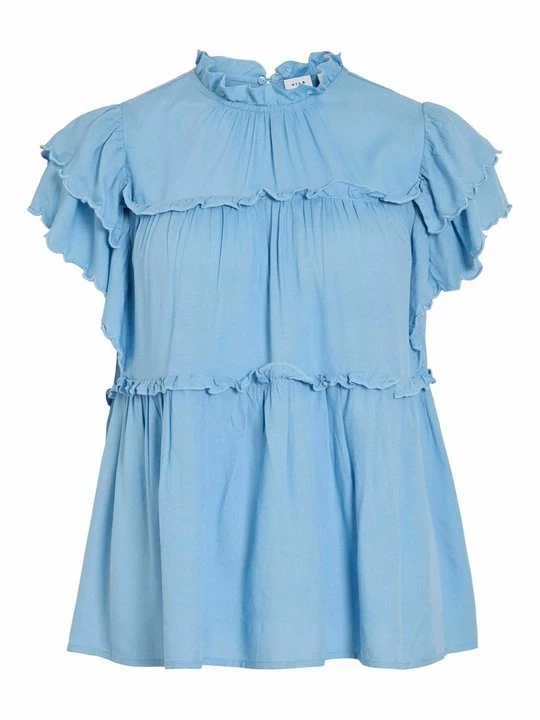 Foto van product Blouse Vila lichtblauw