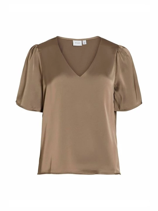 Foto van product Blouse Vila lichtbruin