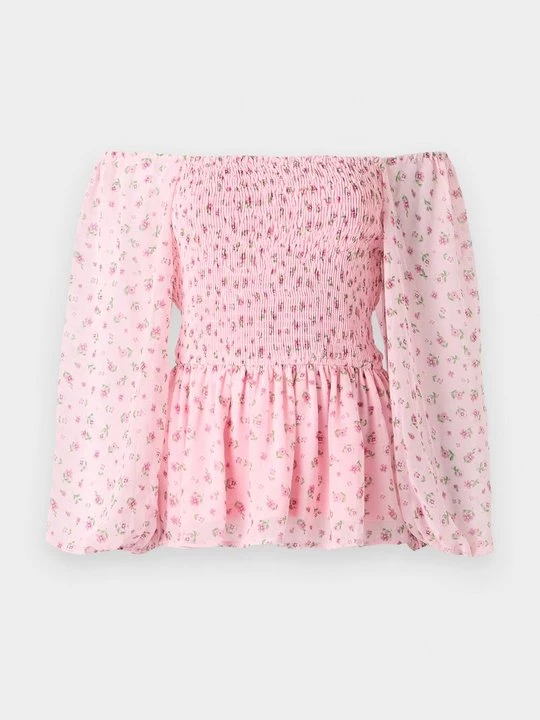 Foto van product Blouse Vila lila gemêleerd