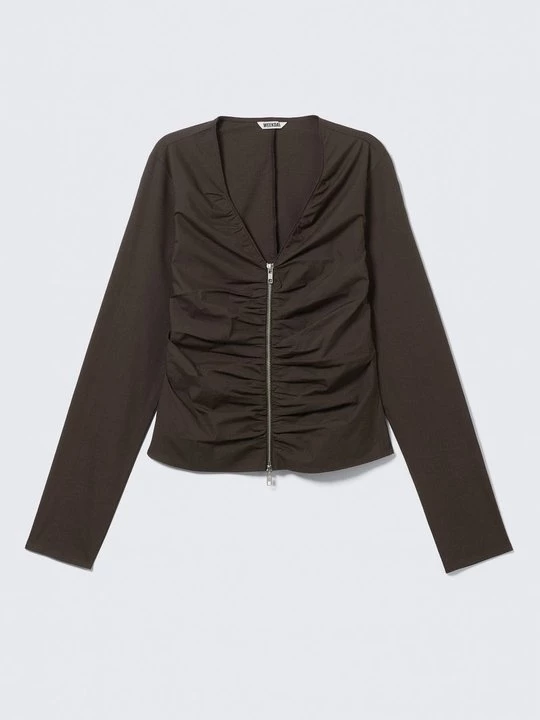 Foto van product Blouse Weekday bruin