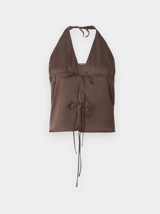 Foto van product Blouse Weekday donkerbruin