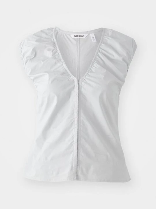 Foto van product Blouse Weekday lichtgrijs