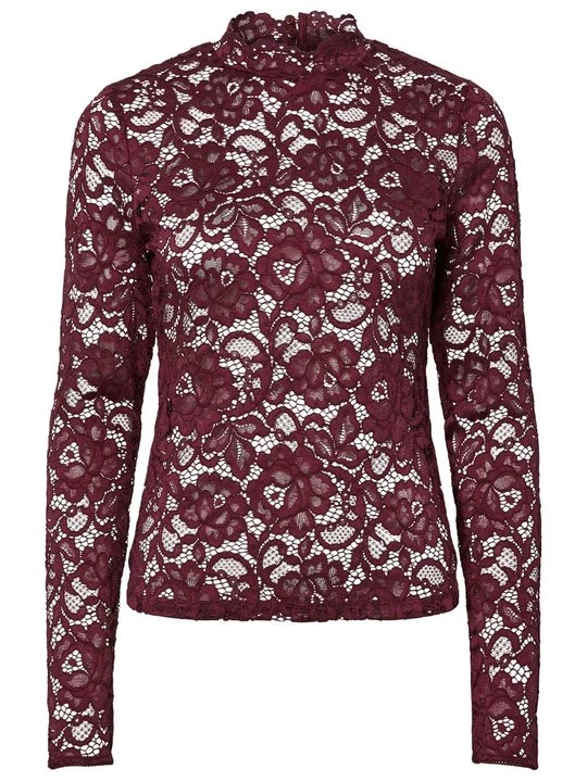 Foto van product Blouse Y.A.S bordeauxrood