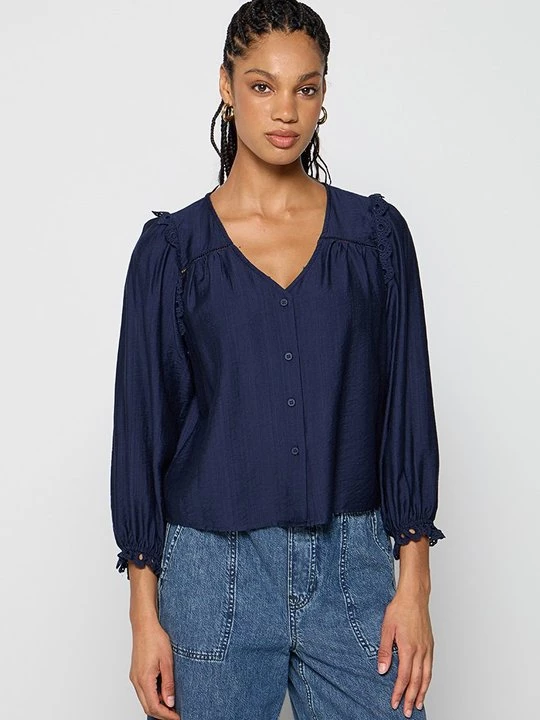 Foto van product Blouse Y.A.S donkerblauw