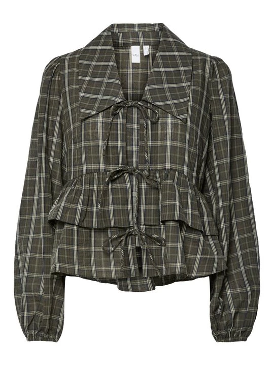 Foto van product Blouse Y.A.S donkergroen