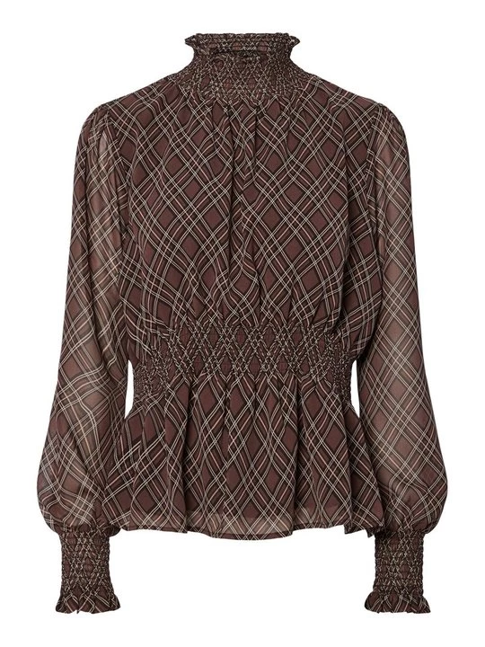 Foto van product Blouse Y.A.S donkerpaars