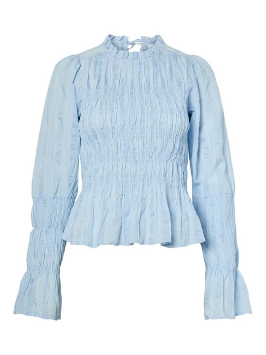 Foto van product Blouse Y.A.S lichtblauw