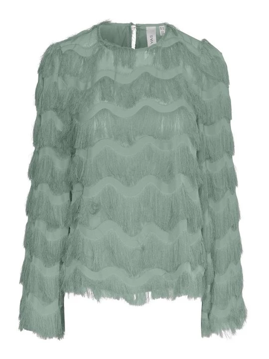 Foto van product Blouse Y.A.S lichtgroen