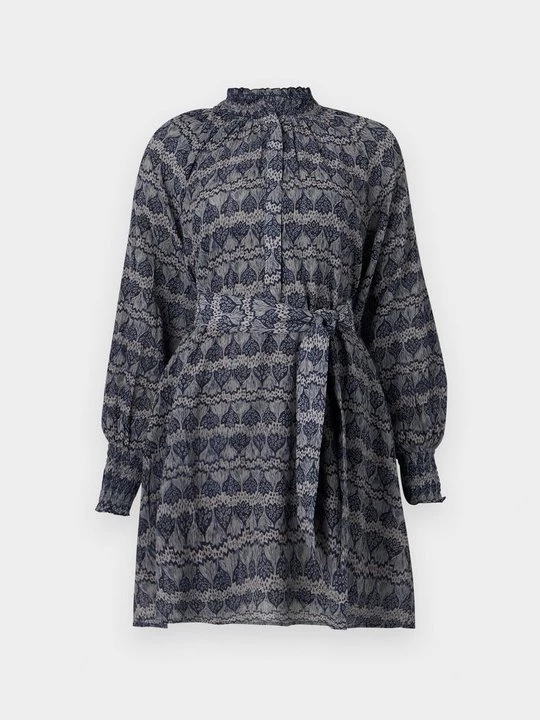 Foto van product Blousejurk Antik Batik blauw