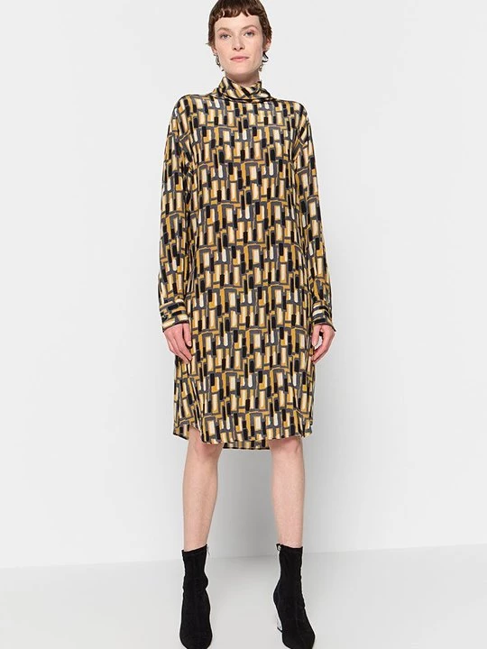 Foto van product Blousejurk Aspesi mosterdgeel