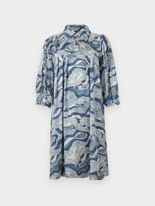Foto van product Blousejurk Bruuns Bazaar blauw