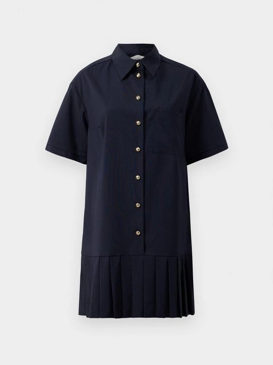 Foto van product Blousejurk CLAUDIE PIERLOT donkerblauw