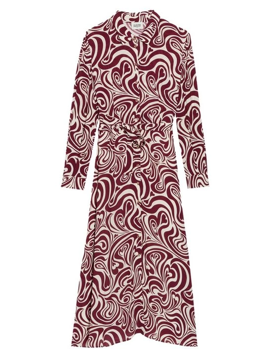 Foto van product Blousejurk CLAUDIE PIERLOT donkerrood