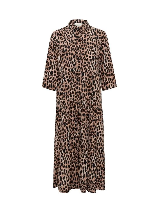 Foto van product Blousejurk Cream bruin