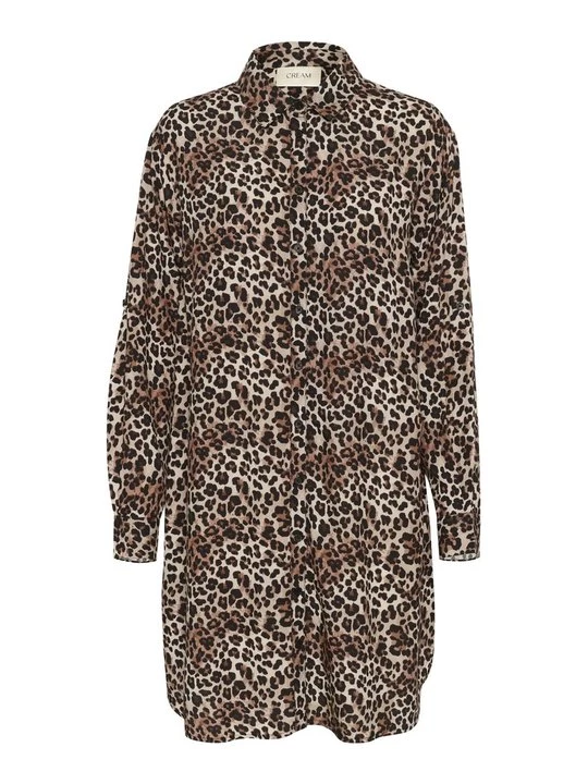 Foto van product Blousejurk Cream bruin