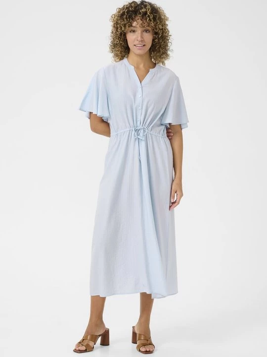Foto van product Blousejurk Cream lichtblauw