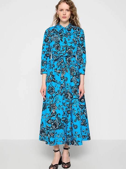 Foto van product Blousejurk Diane Von Furstenberg blauw