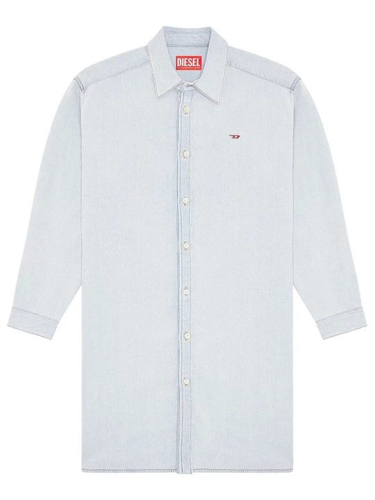 Foto van product Blousejurk Diesel lichtblauw