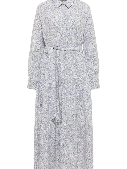 Foto van product Blousejurk Dreimaster blauw