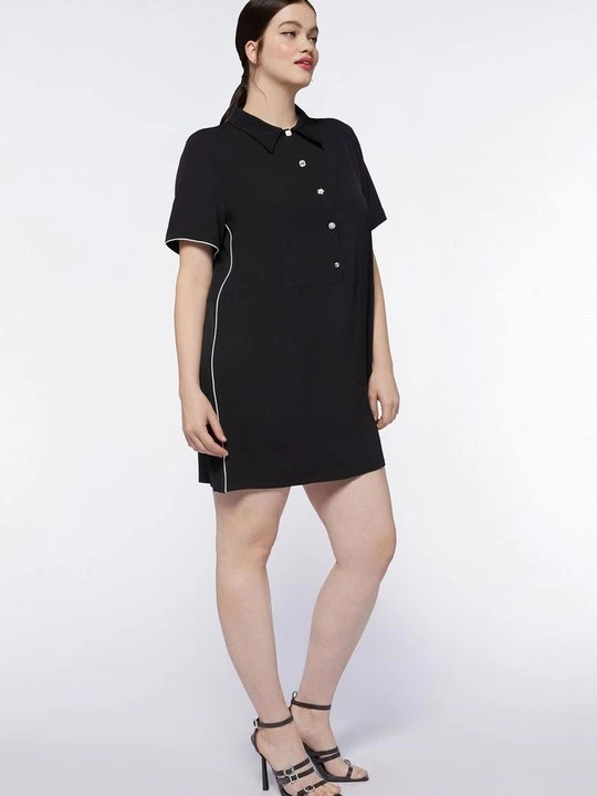 Foto van product Blousejurk Fiorella Rubino zwart