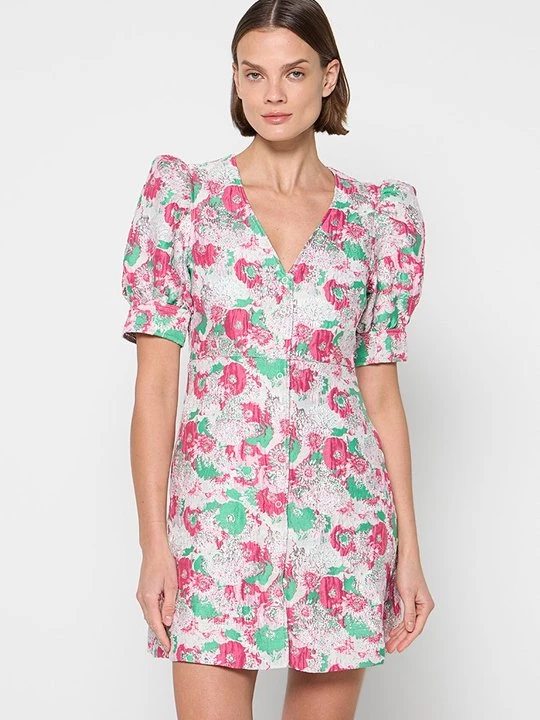 Foto van product Blousejurk Ganni donkerroze