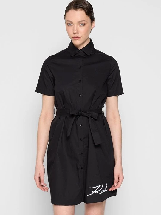 Foto van product Blousejurk KARL LAGERFELD zwart