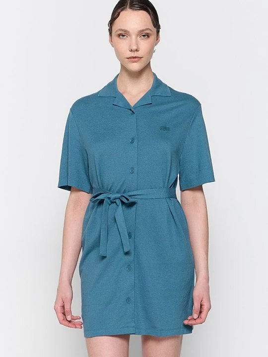 Foto van product Blousejurk Lacoste petrol