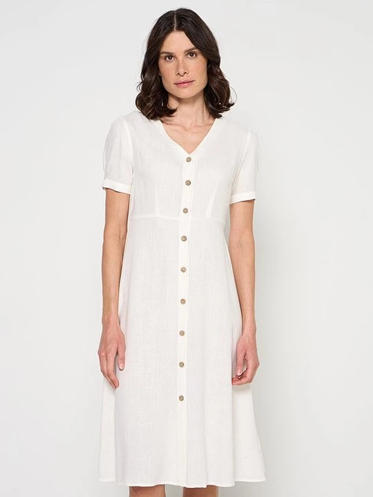 Foto van product Blousejurk Le Jardin du Lin wit
