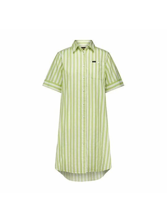 Foto van product Blousejurk Lee groen gemêleerd