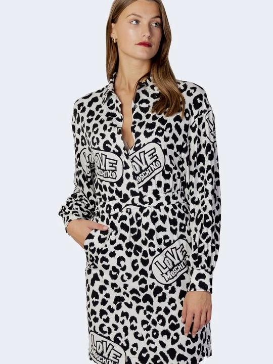 Foto van product Blousejurk LOVE MOSCHINO beżowy