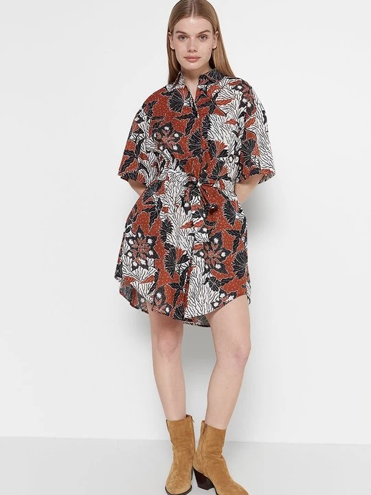 Foto van product Blousejurk Maje oranje