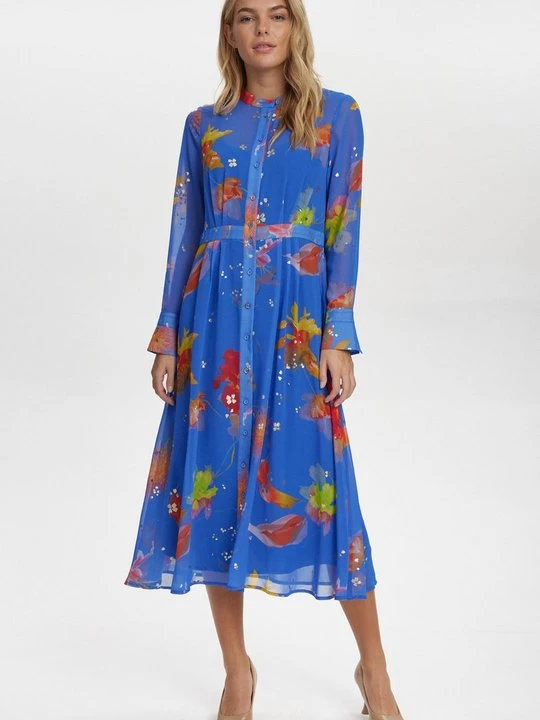 Foto van product Blousejurk Nümph blauw