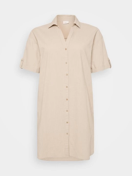 Foto van product Blousejurk ONLY Carmakoma beżowy