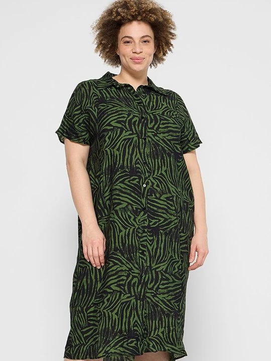 Foto van product Blousejurk ONLY Carmakoma groen
