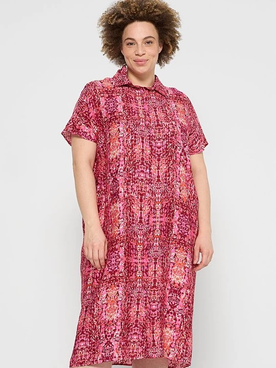 Foto van product Blousejurk ONLY Carmakoma rood