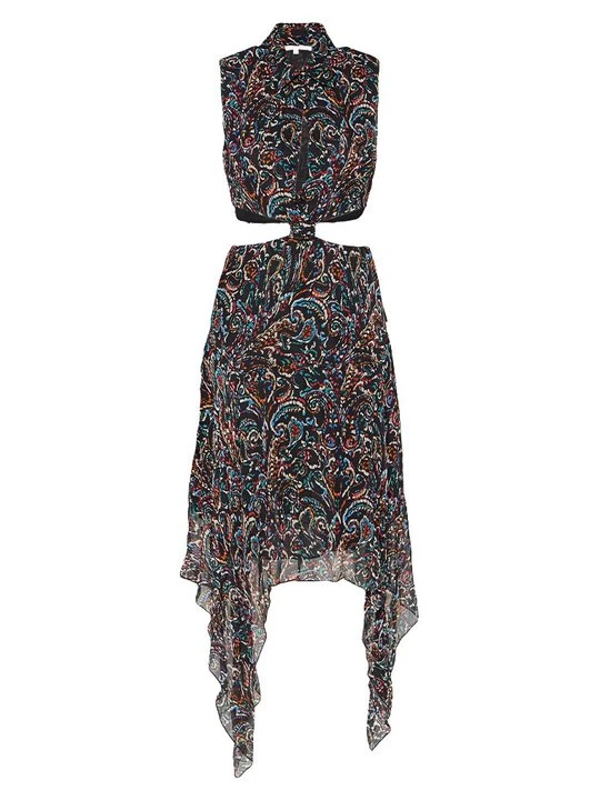 Foto van product Blousejurk Patrizia Pepe paars gemêleerd
