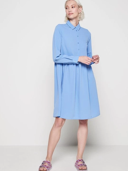 Foto van product Blousejurk Pieces blauw