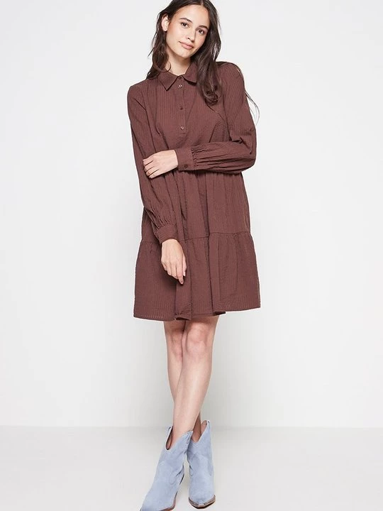 Foto van product Blousejurk Pieces bruin