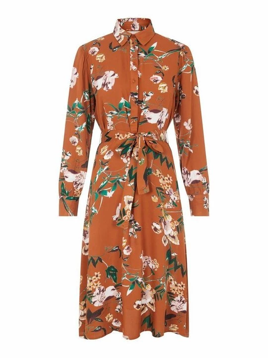 Foto van product Blousejurk Pieces bruin