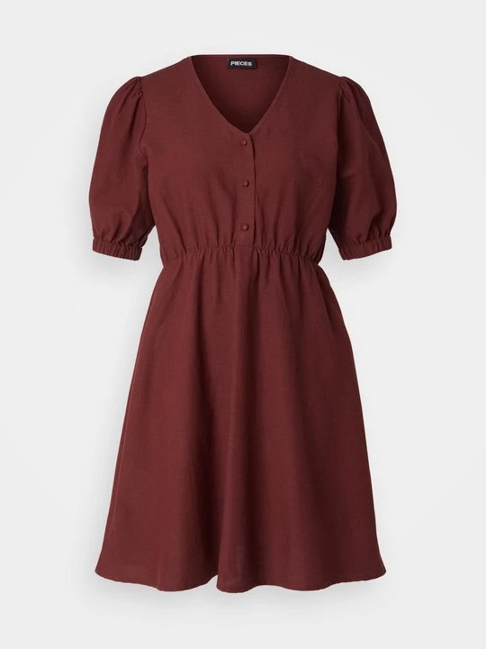 Foto van product Blousejurk Pieces bruin