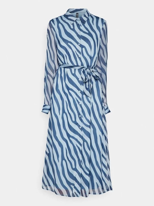 Foto van product Blousejurk Pieces donkerblauw