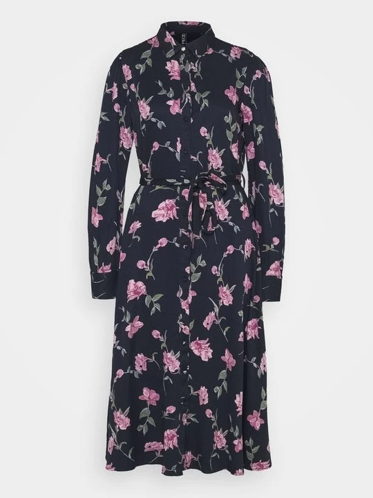 Foto van product Blousejurk Pieces donkerblauw
