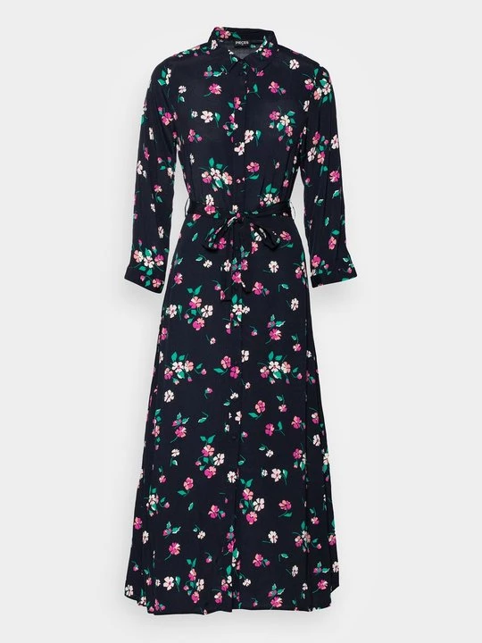 Foto van product Blousejurk Pieces donkerblauw